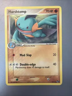 Marshtomp 15/17 - POP Series 3 Vintage Pokemon TCG Card LP+/NM - Image 1