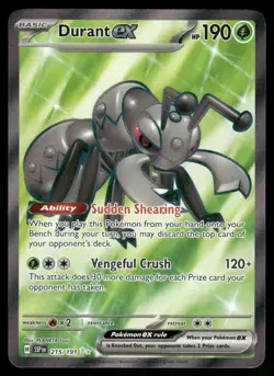 Pokemon Cards Durant ex 215/191 Surging Sparks Ultra Rare NM - Image 1