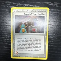 Surprise! Time Machine 91/109 Uncommon Team Rocket Returns Pokemon Card - Image 1