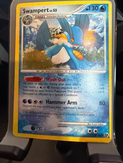 Swampert 9/106 Great Encounters Rare Non-Holo Pokemon TCG Card 2008 - Image 1