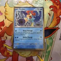 Keldeo Chaos Rising Barnes and Noble Promo Exclusive RARE Sealed Card - Image 1