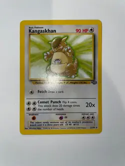 Kangaskhan 21/64 Jungle Set Pokemon Card - Vintage WOTC 1999 - Image 1