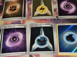 TCG Pokemon. Basic Energy Holo lot of 100 Random Cards. Mixed Sets. - Image 2