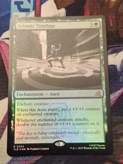 MTG Seismic Tutelage FOIL - Avatar: The Last Airbender Eternal NM - Image 1