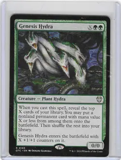 Genesis Hydra #193 R - NM - Magic the Gathering - Regular - MTG - Image 1