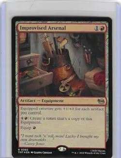Improvised Arsenal #270 R - Teenage Mutant Ninja Turtles - FULL ART TMNT - Image 1