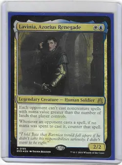 Lavinia, Azorious Renegade #195 R -NM - Magic the Gathering - Foil - MTG - Image 1