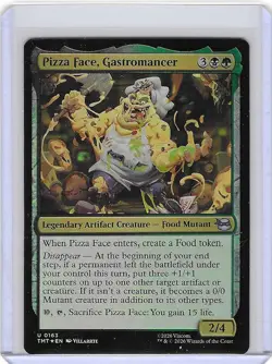 Pizza Face, Gastromancer #163 Foil U - Teenage Mutant Ninja Turtles TMNT - Image 1