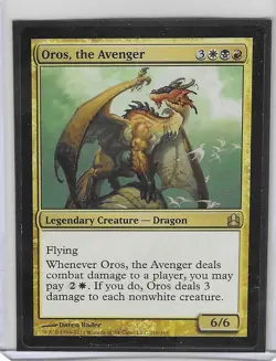 Oros the Avenger #161 R - NM - Magic the Gathering - Regular - MTG - Image 1