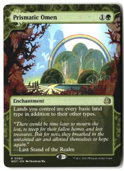 MTG Prismatic Omen [WOT - 60] LP 6-15 - Image 1