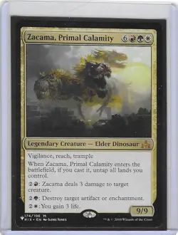Zacama, Primal Calamity #174 M - NM - Magic the Gathering - Regular - MTG - Image 1