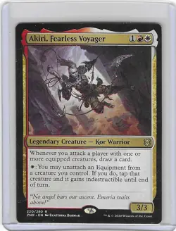 Akiri, Fearless Voyager #220 R - NM - Magic the Gathering - Regular - MTG - Image 1