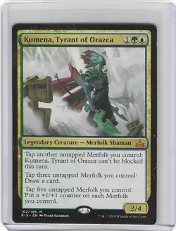 Kumena, Tyrant of Orazca #162 M- NM - Magic the Gathering - Regular- MTG - Image 1