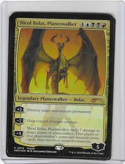 Nicol Bolas, Planeswalker #10 P -NM - Magic the Gathering -Foil - MTG - Image 1