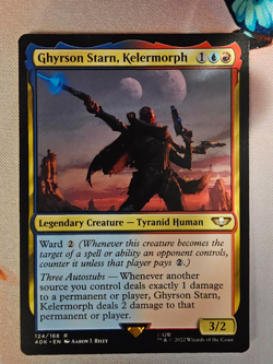 Magic: The Gathering Ghyrson Starn, Kelermorph Warhammer 40K Rare EN 124 - Image 1
