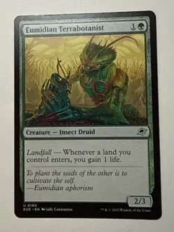 x1 Eumidian Terrabotanist EOE Edge of Eternities MTG 180 M/NM 1x - Image 1
