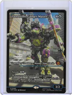 Donatello, Gadget Master #283 Foil -Teenage Mutant Ninja Turtles - TMNT MTG Mint - Image 1