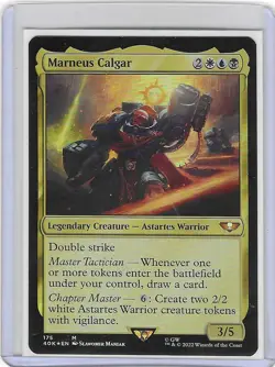 Marneus Calgar #175 M - NM - Magic the Gathering - Foil- MTG - Image 1