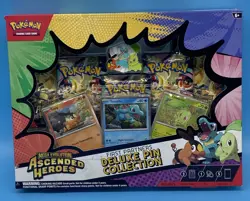 Pokemon TCG Ascended Heroes First Partners Deluxe Pin Collection NEW SEALED - Image 1