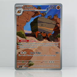 Crustle 130/086 Illustration S&V Black Bolt Rare Card IR NM Pokemon TCG - Image 1