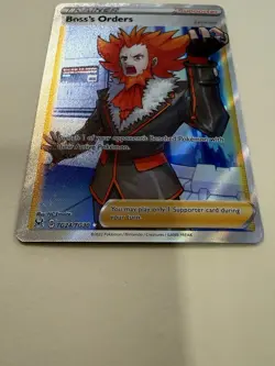 Pokemon TCG Boss's Orders (Lysandre) TG24/TG30 Lost Origin TG Ultra Rare Holo EN - Image 2