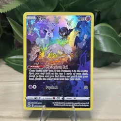 Mew GG10 Crown Zenith Galarian Gallery Pokemon Card NM - Image 1