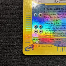Pokemon TCG Dewgong 7/144 Reverse Holo Skyridge 2003 Wotc Vintage NM - Image 2