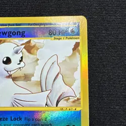 Pokemon TCG Dewgong 7/144 Reverse Holo Skyridge 2003 Wotc Vintage NM - Image 4