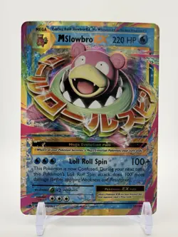 2016 Pokemon M Slowbro EX 27/108 Evolutions Holo - Image 1