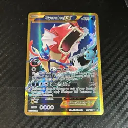 Pokemon Gyarados EX Secret Rare Full Art Holo 180 HP 123/122 Breakpoint - Image 1