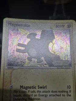 Pokemon 2006 Ex Legend Maker Magnemite Stamped Reverse Holo 59/92 - NM - Image 3