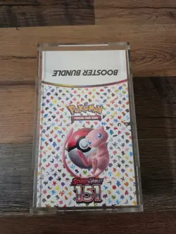 Pokemon 151 Booster Bundle Display (10 Bundles) Factory Sealed With Acrylic Case - Image 1