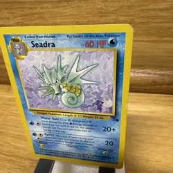 1st Edition Seadra 42/62 Pokemon TCG WOTC Base Set Fossil Uncommon HP - Image 3