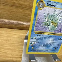 1st Edition Seadra 42/62 Pokemon TCG WOTC Base Set Fossil Uncommon HP - Image 4