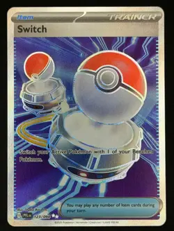 Switch 123/094 Ultra Rare Phantasmal Flames Pokemon Near Mint - Image 1