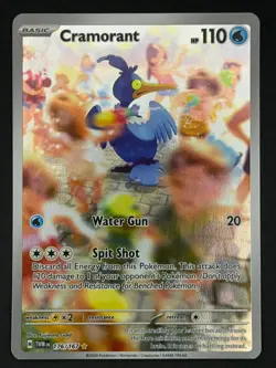Cramorant 176/167 Illustration Rare Twilight Masquerade Pokemon Near Mint - Image 1