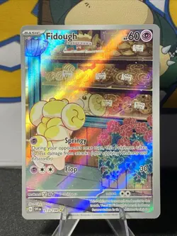 Pokemon TCG Fidough 213/198 SV01: Scarlet & Violet Base Illustration Rare Holo - Image 1