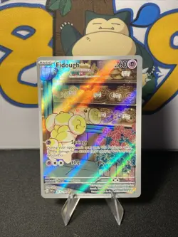Pokemon TCG Fidough 213/198 SV01: Scarlet & Violet Base Illustration Rare Holo - Image 4
