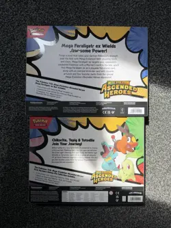 Pokemon TCG Ascended Heroes Deluxe Pin Collection & Mega Feraligatr EX Box - Image 2