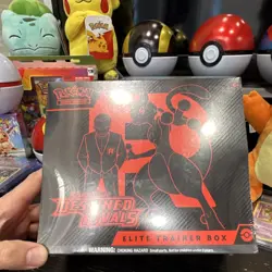 Pokemon TCG Destined Rivals Elite Trainer Box 1 Box English - Image 1