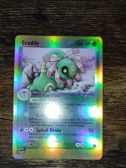 Pokemon Cradily 3/100 EX Sandstorm Reverse Holo Rare - Image 2