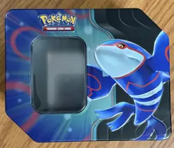 Pokemon TCG Azure Legends(Kyogre)(EMPTY) Tin only - Image 1