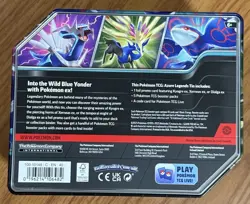 Pokemon TCG Azure Legends(Kyogre)(EMPTY) Tin only - Image 2
