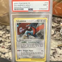 Pokemon Salamence EX Dragon Holo Rare PSA 9 19/97 Cosmos Vintage TCG - Image 1