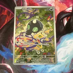Pokemon Shroodle 149/132 – Illustration Rare – Mega Evolution – NM - Image 1