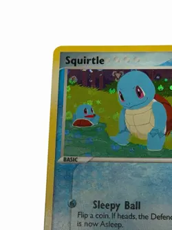 Pokemon TCG Squirtle 82/112 Fire Red & Leaf Green 2004 Holo very rare 🔥 📈 - Image 2