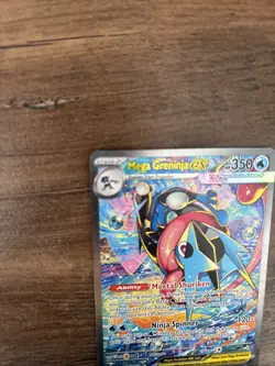 Pokemon Chaos Rising Mega Greninja EX SIR - 116/086 NM!! Pristine Condition - Image 2