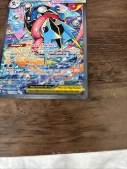 Pokemon Chaos Rising Mega Greninja EX SIR - 116/086 NM!! Pristine Condition - Image 3