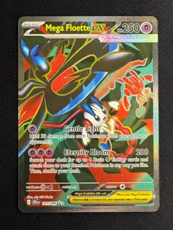 Mega Floette ex 101/86 Ultra Rare Full Art Pokemon TCG Chaos Rising NM - Image 1