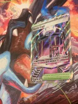 Pokemon TCG: Phantasmal Flames - Battle Cage (116/094) Full Art Ultra Rare NM/M - Image 2